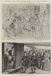 Ouverture du canal Kaiser Wilhelm par l